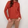 Charlie B women Ottoman Sweater in Spice
