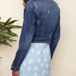 Charlie B women Stretch Jean Jacket In Denim