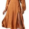Astr women Marin Dress in Amber