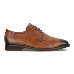 ECCO MEN'S CALCAN APRON TOE TIE SHOE