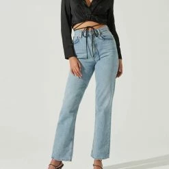 Astr women Perry Top in Black