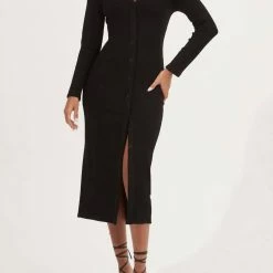 Astr women Bransbury Dress in Black
