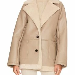 Astr women Francine Jacket in Taupe