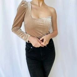 Astr women Elegance Bodysuit in Blush