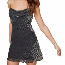 Astr women Gabi Leopard Dress in Animal Print