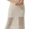 Astr women Palmer Crochet Dress in Natural