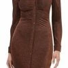 Astr women Ambel Mini Dress in Copper