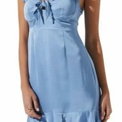 Astr women Marla Mini Dress in Blue