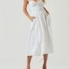 Astr women Ferreira Dress In White